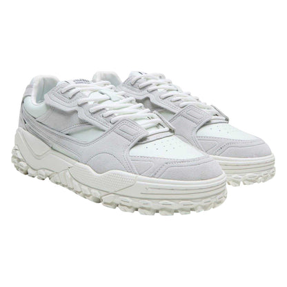 White - Lifestyle - Ellesse Mens Classic Leather Trainers