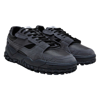 Black - Lifestyle - Ellesse Mens Classic Leather Trainers