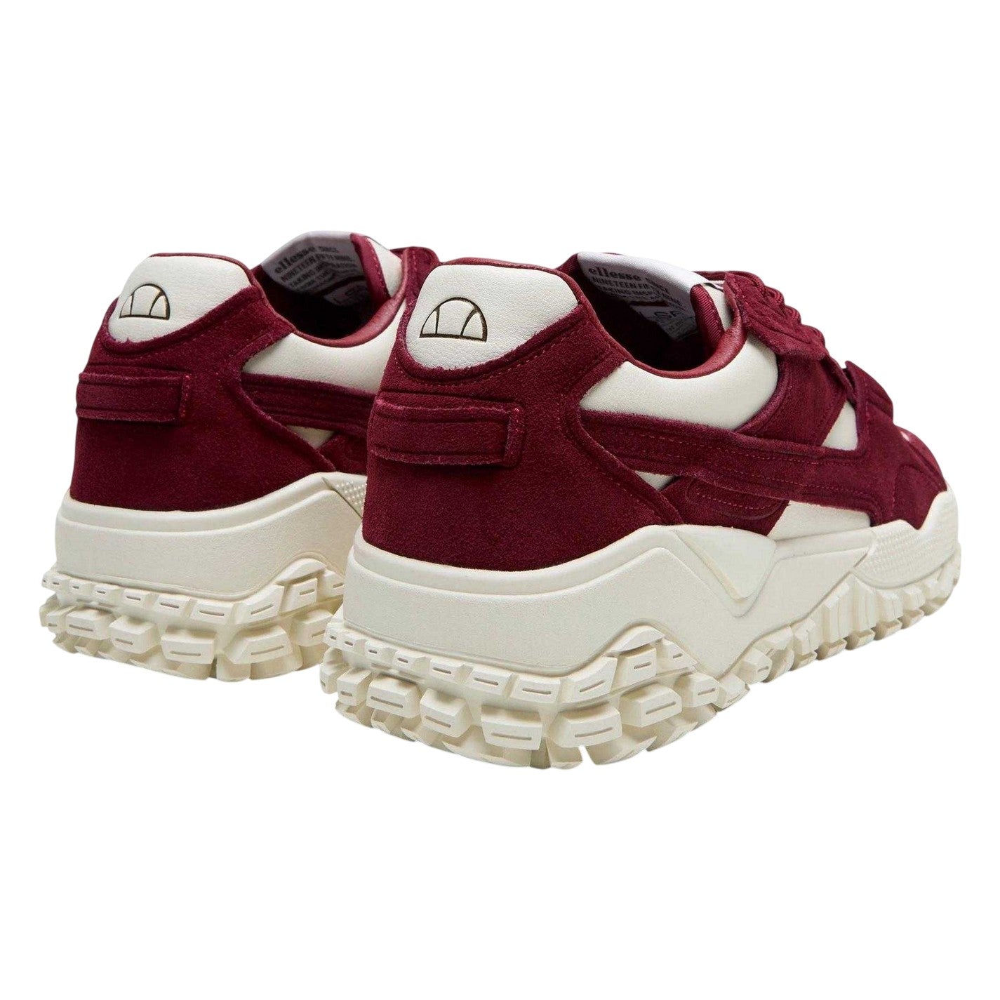 White-Tomato - Back - Ellesse Mens Classic Leather Trainers
