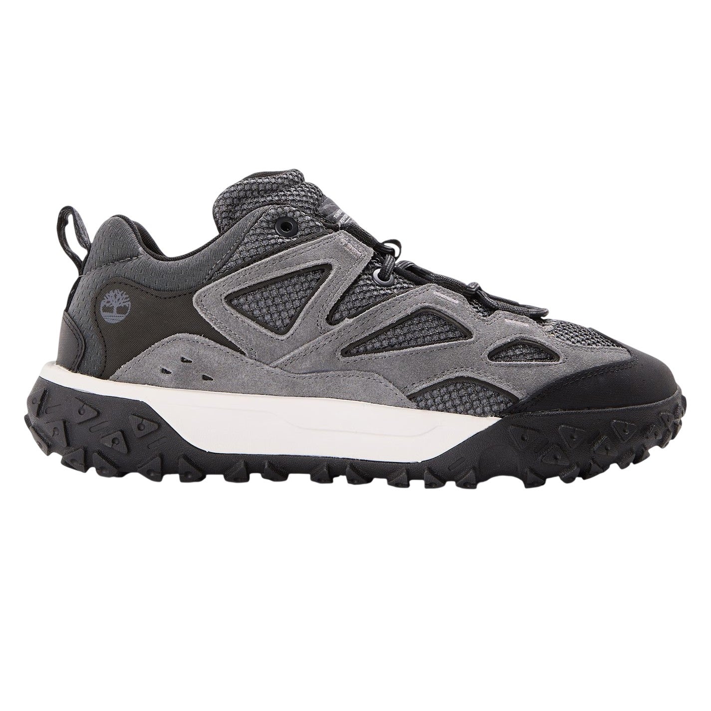 Dark Grey - Front - Timberland Mens Motion 6 Suede Trainers