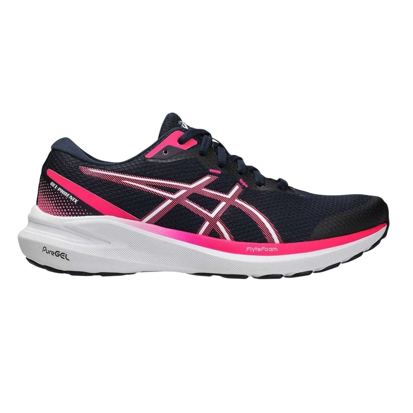 Midnight-Pink - Front - Asics Mens Gel Phoenix 13 Shoes