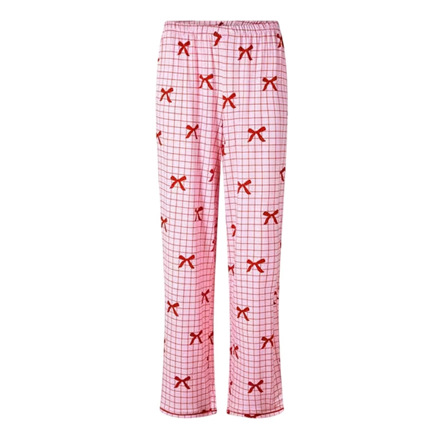 Red - Lifestyle - Urban Threads Womens-Ladies Back To Bed Pyjama Set