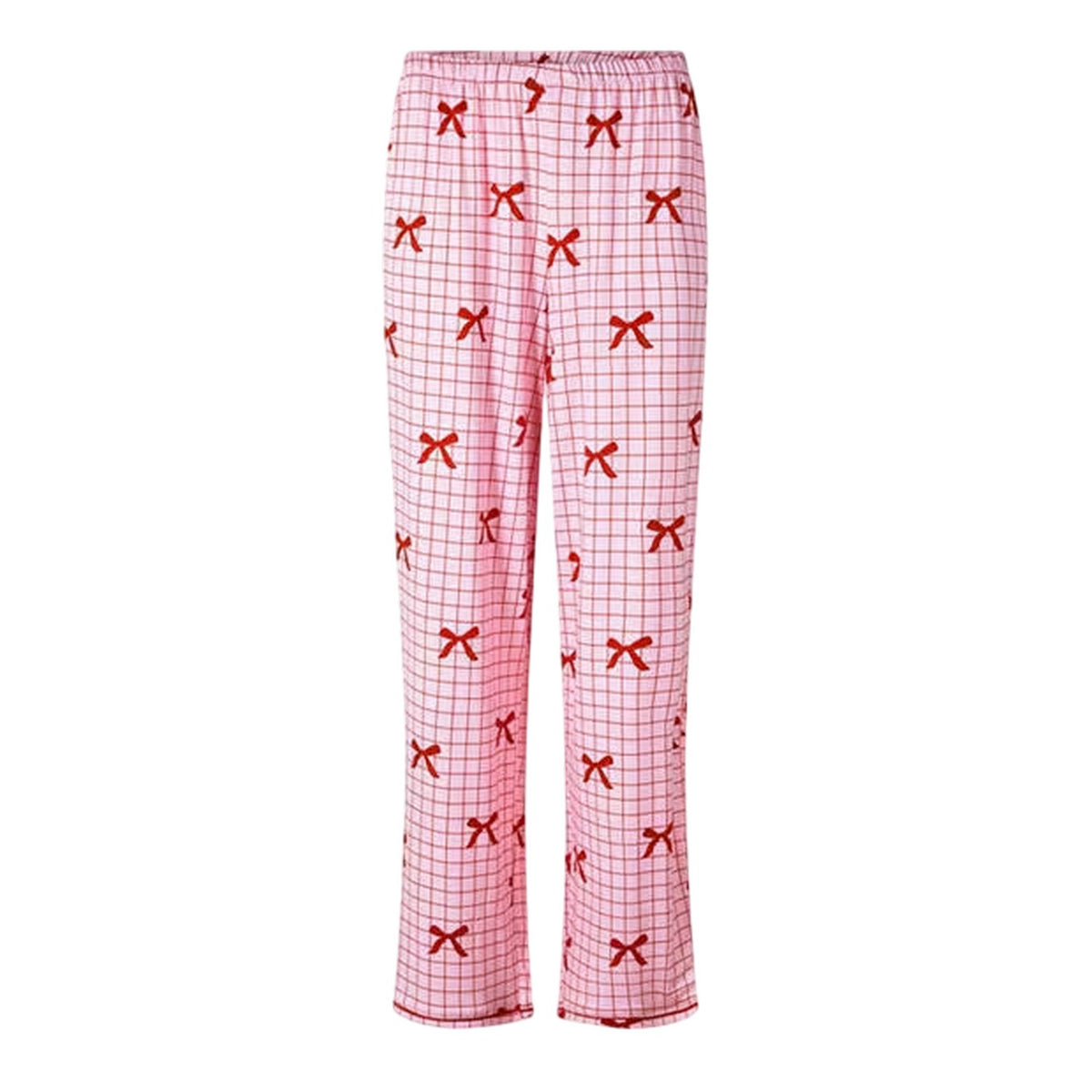 Red - Lifestyle - Urban Threads Womens-Ladies Back To Bed Pyjama Set