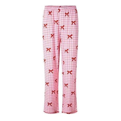 Red - Lifestyle - Urban Threads Womens-Ladies Back To Bed Pyjama Set