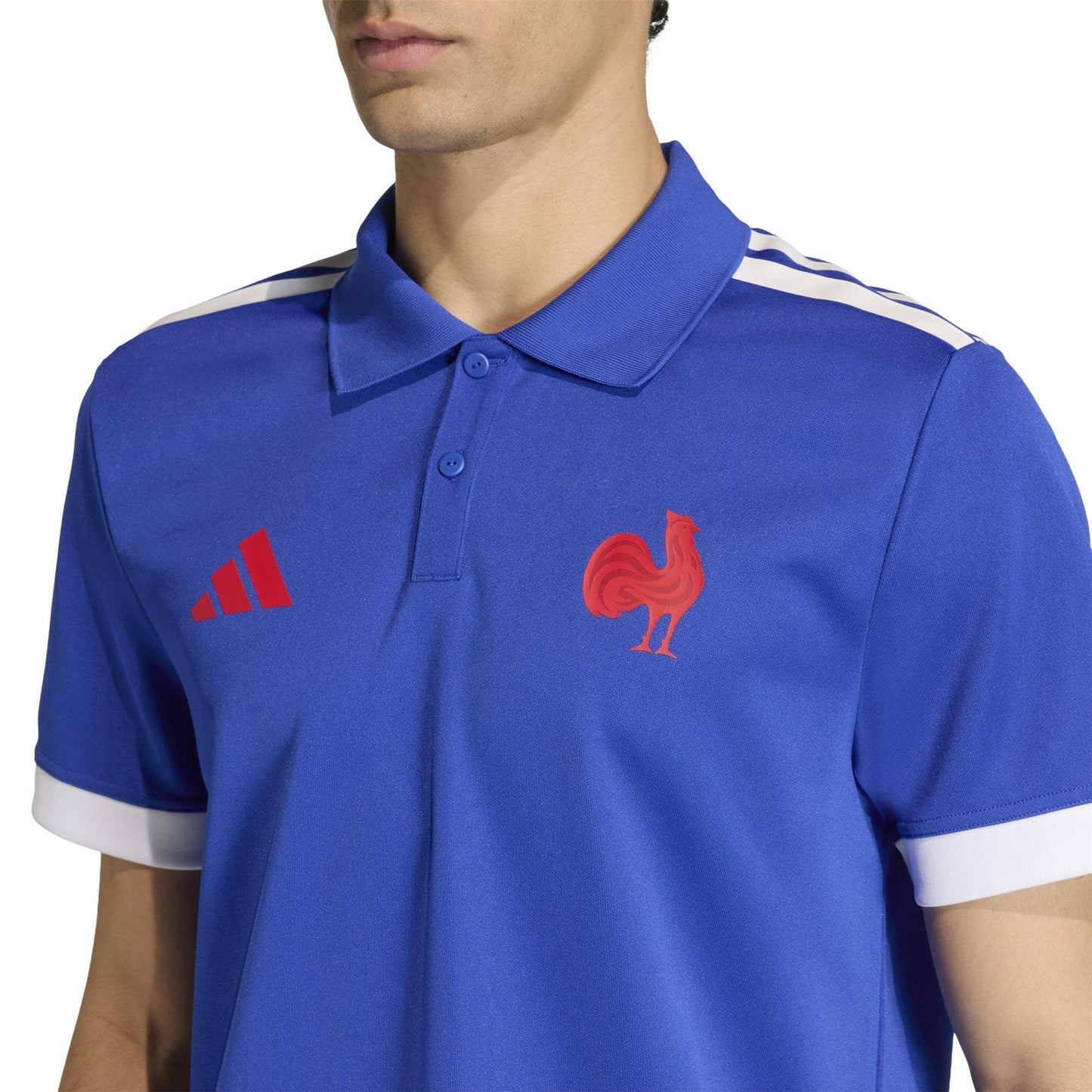 Light Blue - Side - Adidas Mens 2026 France FFR Home Shirt