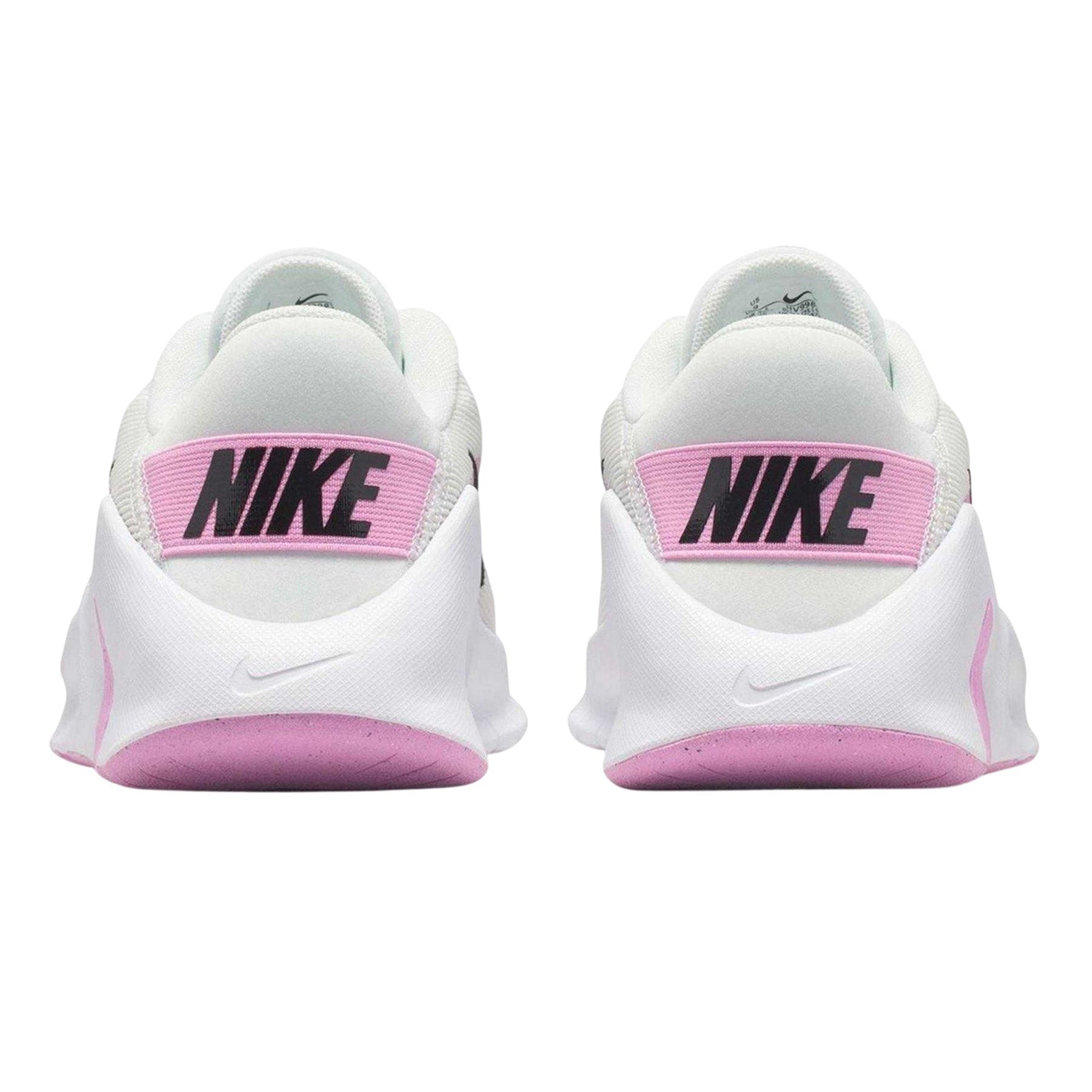 White-Pink - Back - Nike Womens-Ladies Flex Trainers