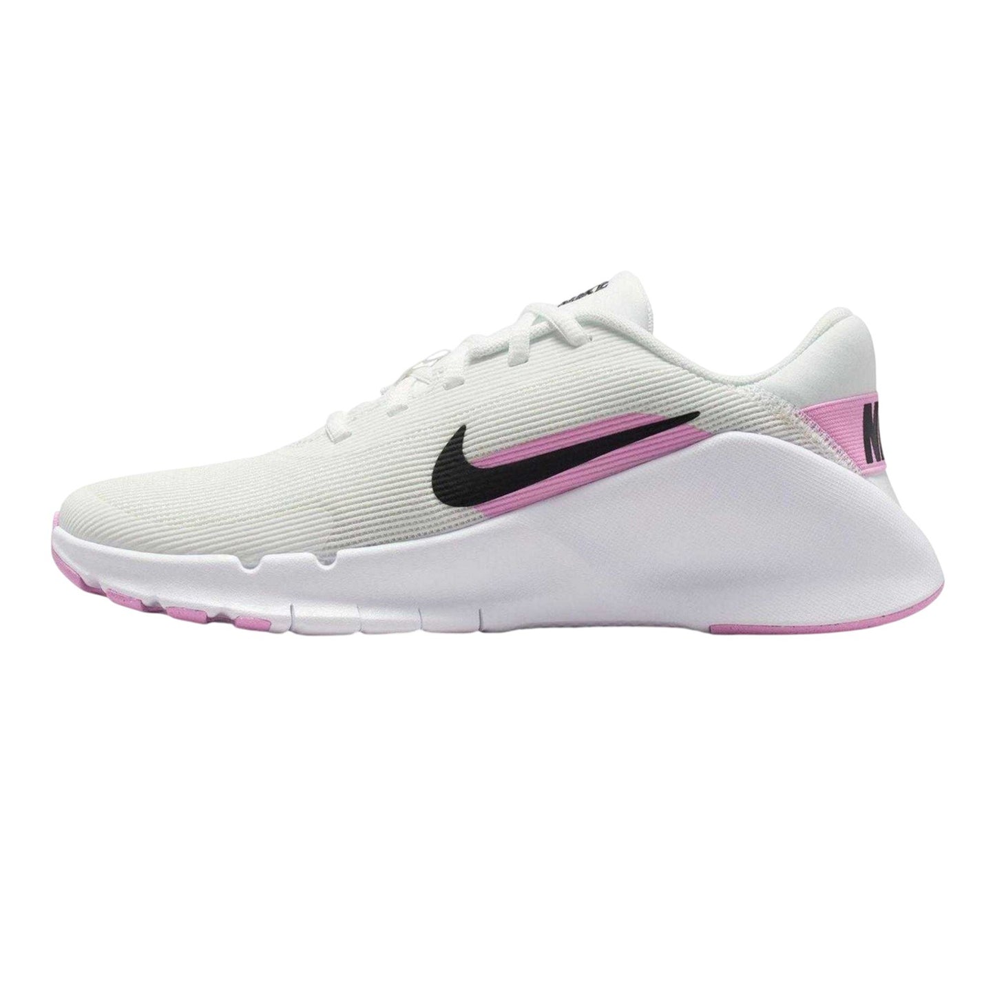 White-Pink - Lifestyle - Nike Womens-Ladies Flex Trainers