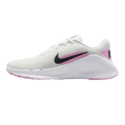 White-Pink - Lifestyle - Nike Womens-Ladies Flex Trainers