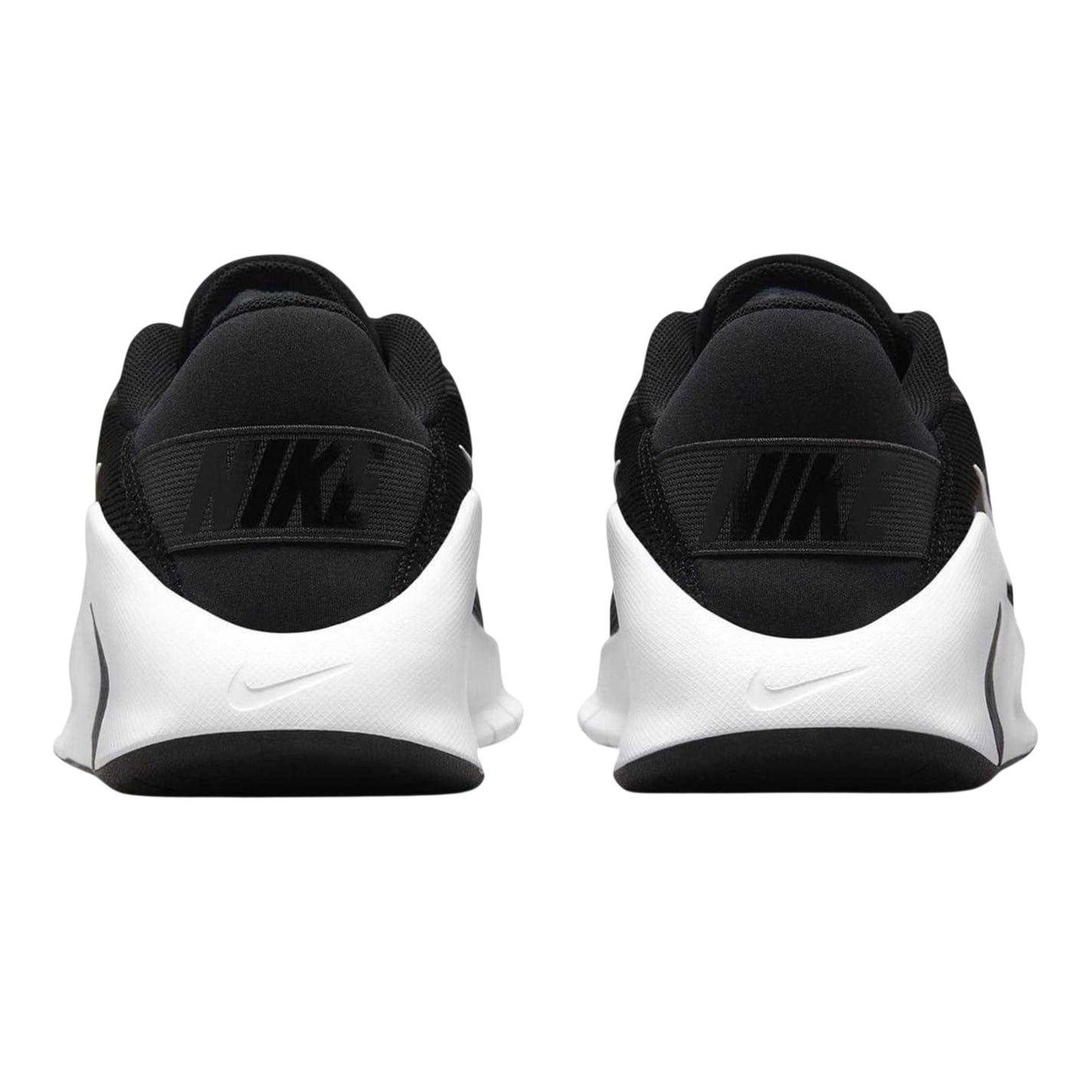 Black-White - Back - Nike Womens-Ladies Flex Trainers