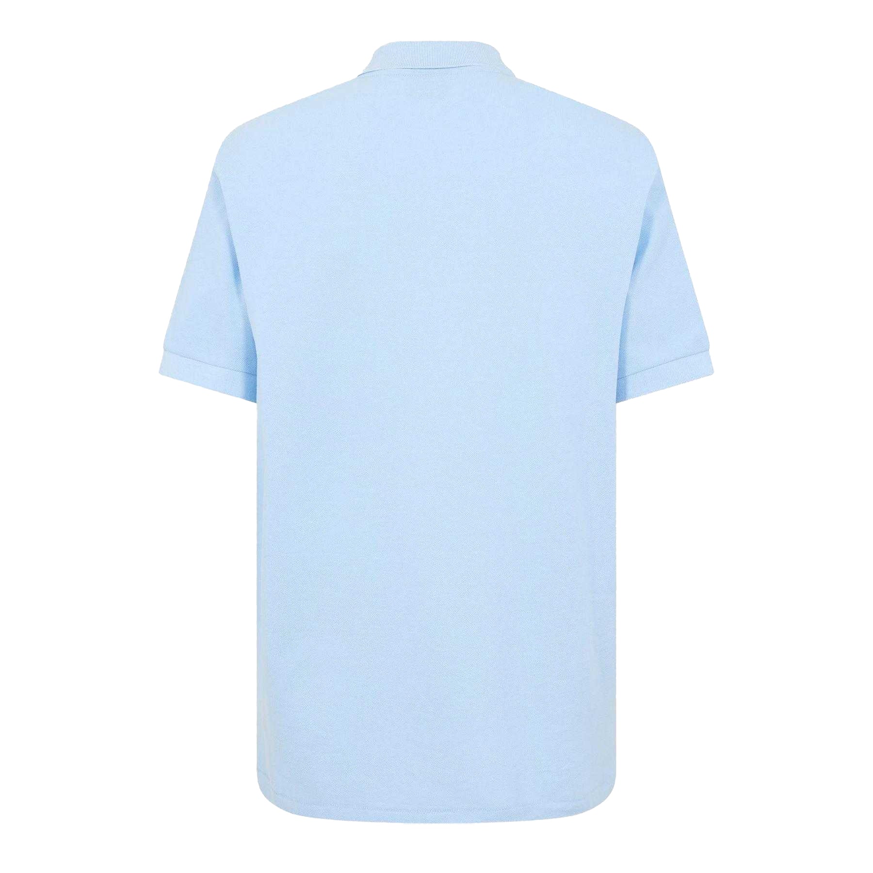 Blue - Back - Paul Smith Mens Zebra Regular Polo Shirt