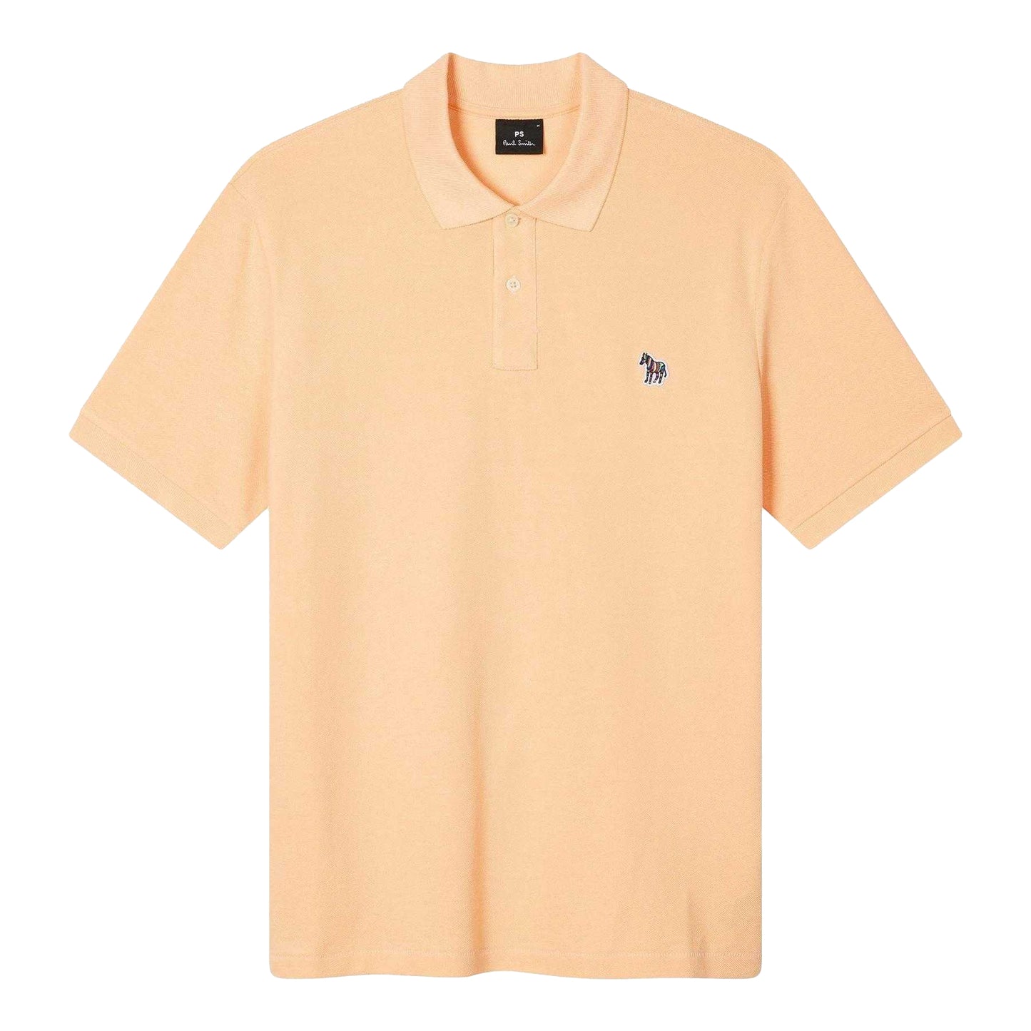 Orange - Front - Paul Smith Mens Zebra Regular Polo Shirt