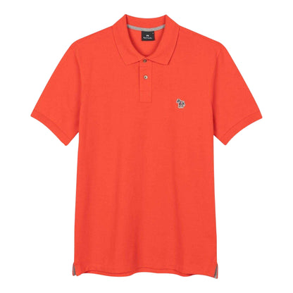 Red - Front - Paul Smith Mens Zebra Regular Polo Shirt