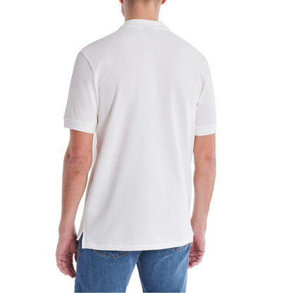 White - Close up - Paul Smith Mens Zebra Regular Polo Shirt