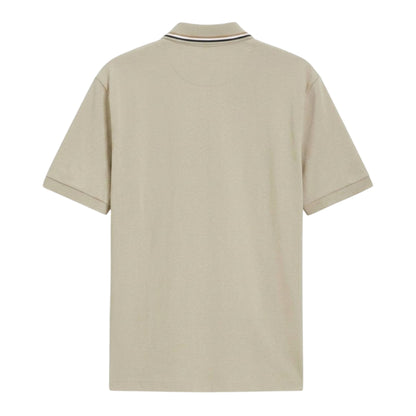 Beige - Back - Boss Mens Penrose 38 Polo Shirt
