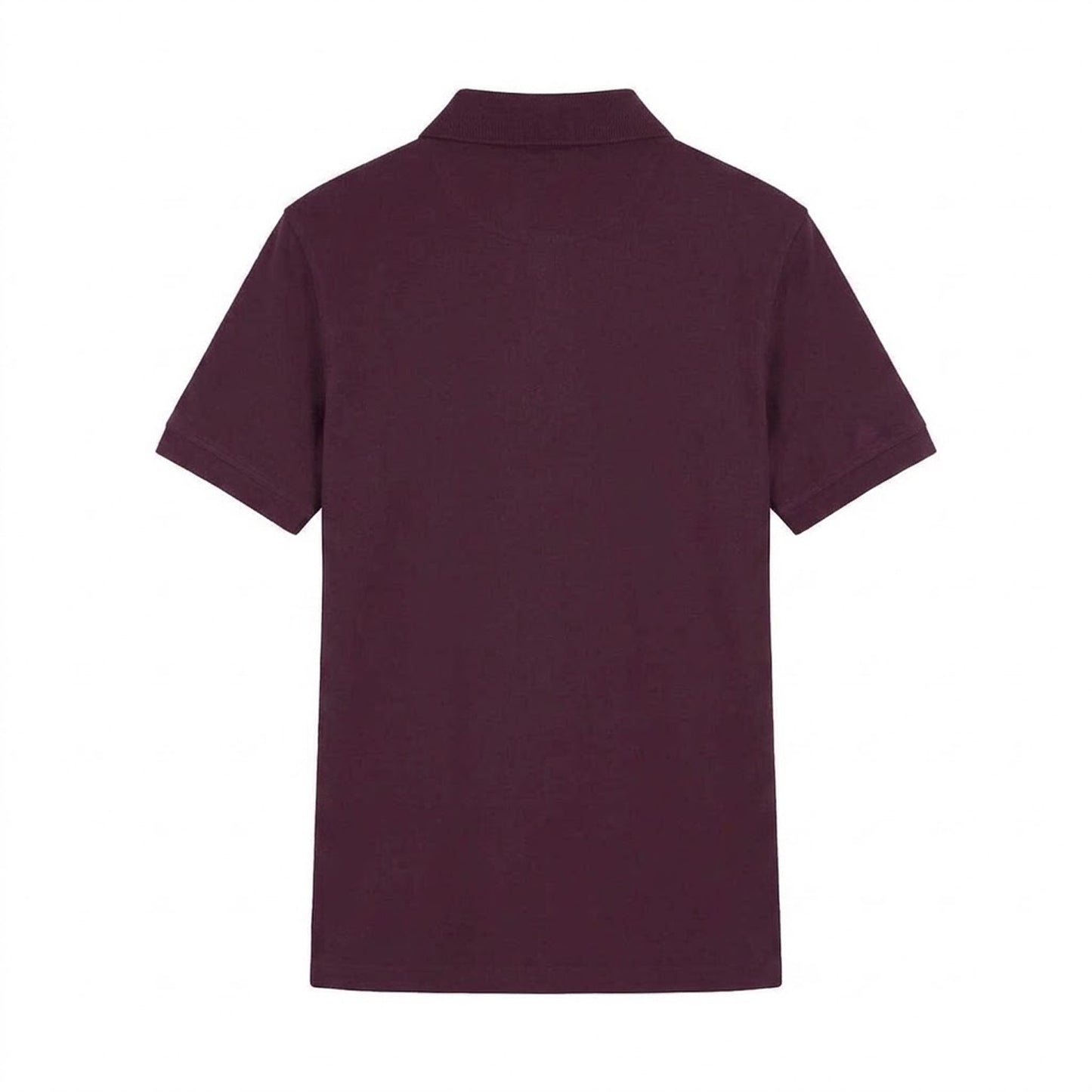 Red - Back - Aquascutum Mens Short-Sleeved Polo Shirt