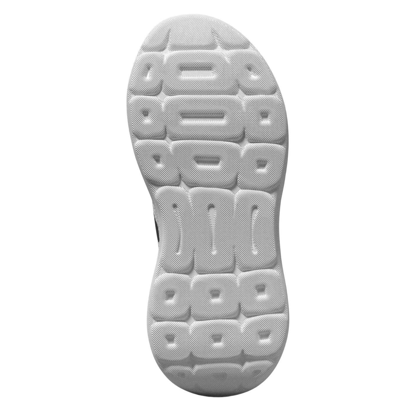 White-Black - Back - Adidas Childrens-Kids Tensaur Run Cloudfoam Trainers