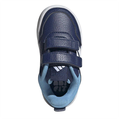 Blue-White - Lifestyle - Adidas Childrens-Kids Tensaur Sport 3 Stripes Trainers