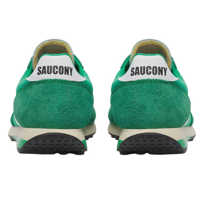 Green - Back - Saucony Womens-Ladies 80 Suede Trainers