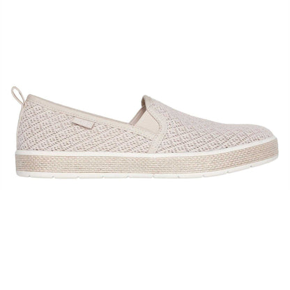 Multicoloured - Front - Skechers Womens-Ladies Woven Espadrilles