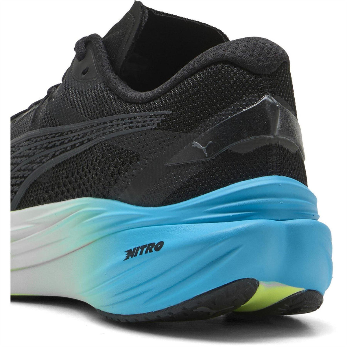 Puma Black - Pack Shot - Puma Mens Deviate NITRO 3 Hyrox Running Shoes