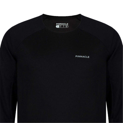 Black - Lifestyle - Pinnacle Mens MTB Long-Sleeved Cycling Jersey