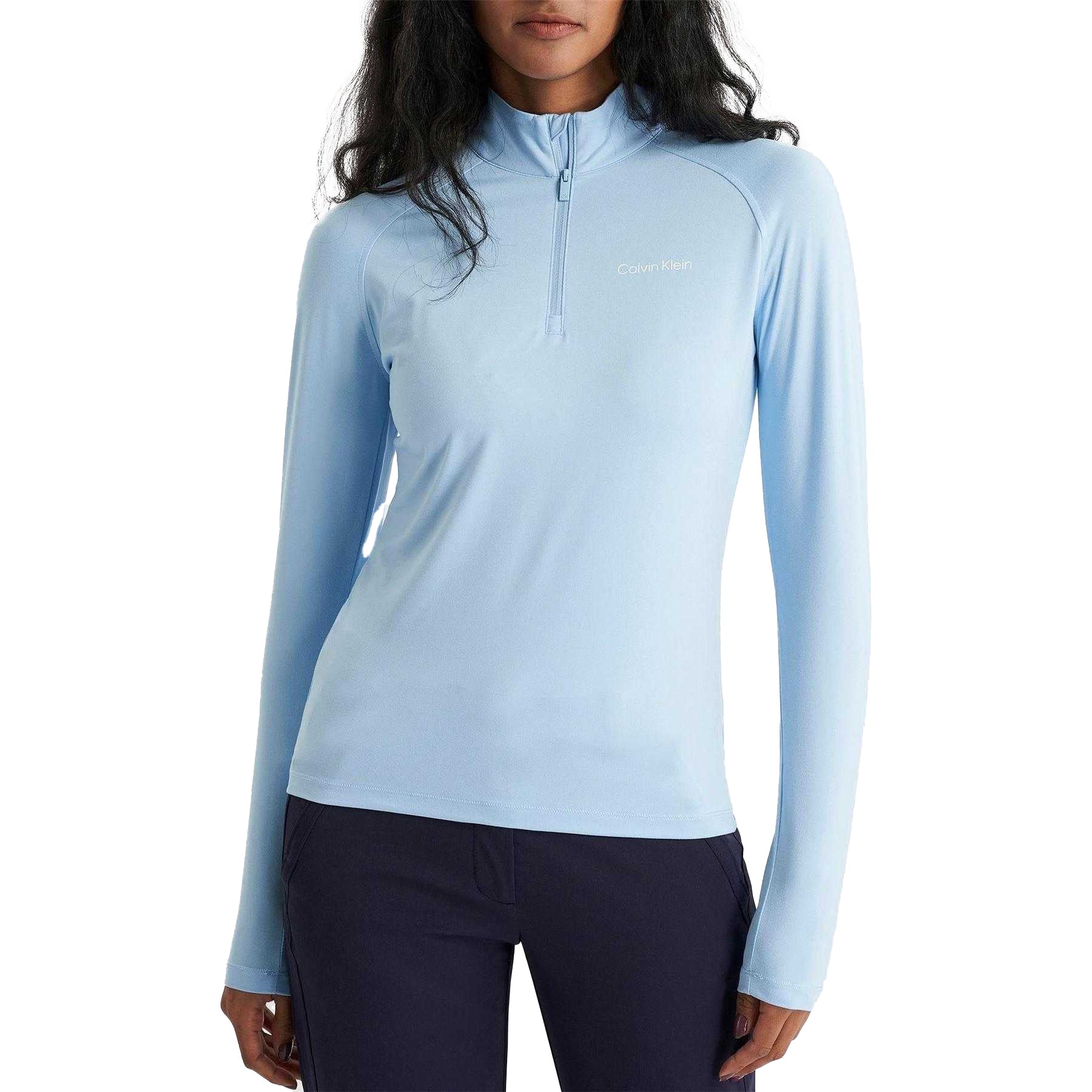 Blue Bell - Side - Calvin Klein Womens-Ladies Dakota Quarter Zip Top