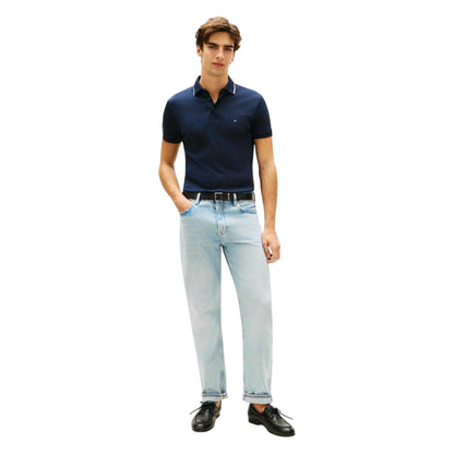 Desert Sky - Side - Tommy Hilfiger Mens Pique Polo Shirt