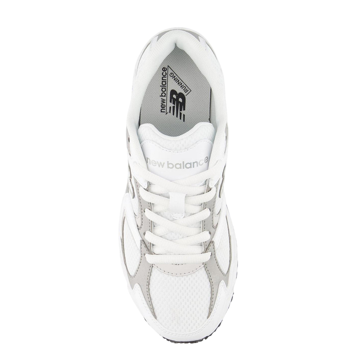 White-Black - Side - New Balance Childrens-Kids 408 Running Trainers