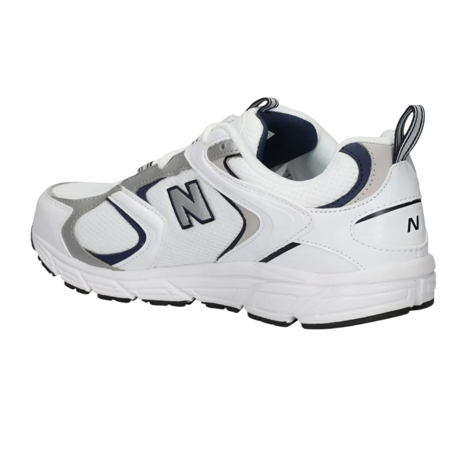White-Navy - Back - New Balance Childrens-Kids 408 Running Trainers