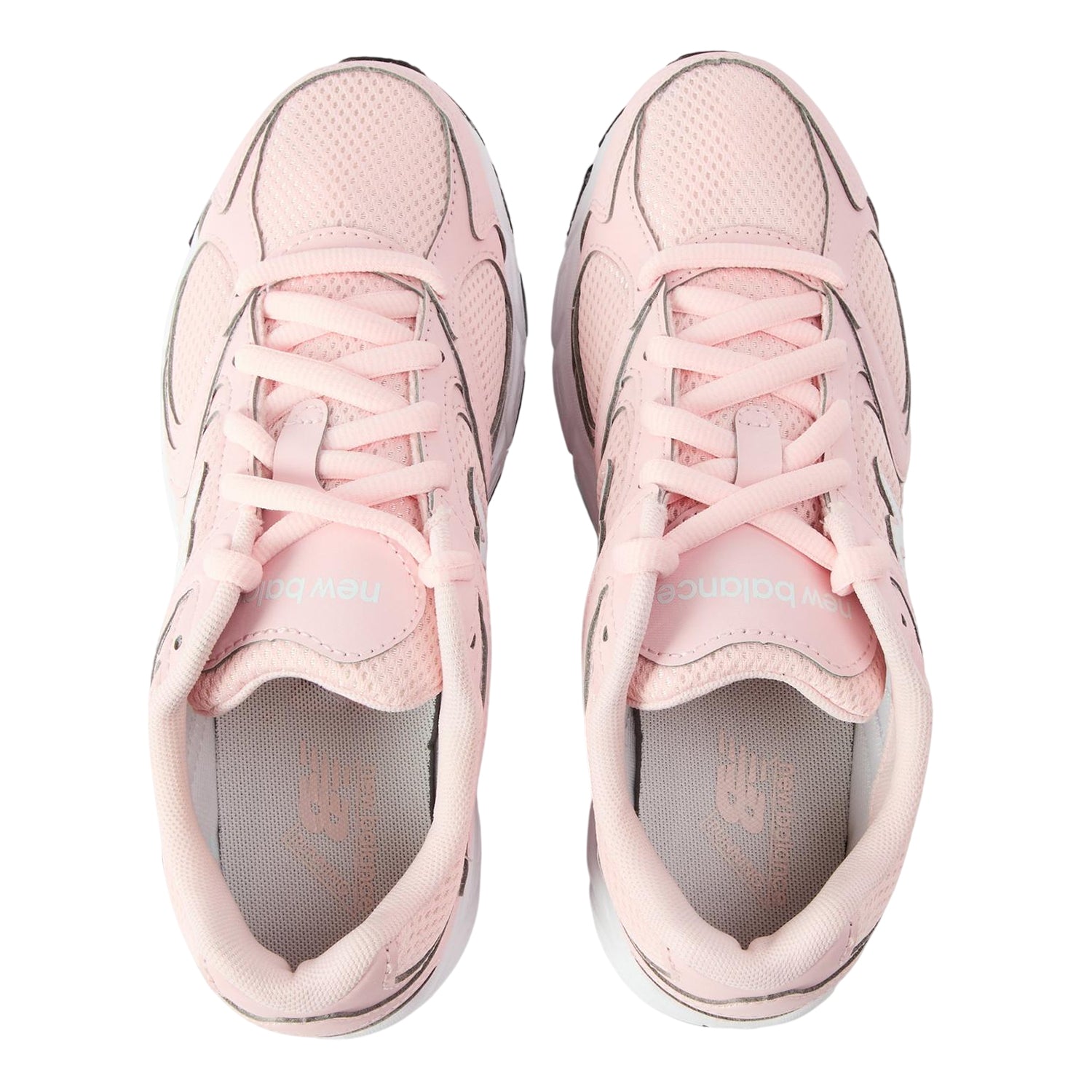Shell Pink - Side - New Balance Childrens-Kids 408 Running Trainers