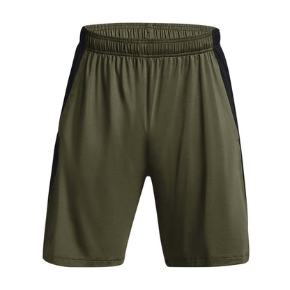Green - Front - Under Armour Mens Tech Vent Shorts
