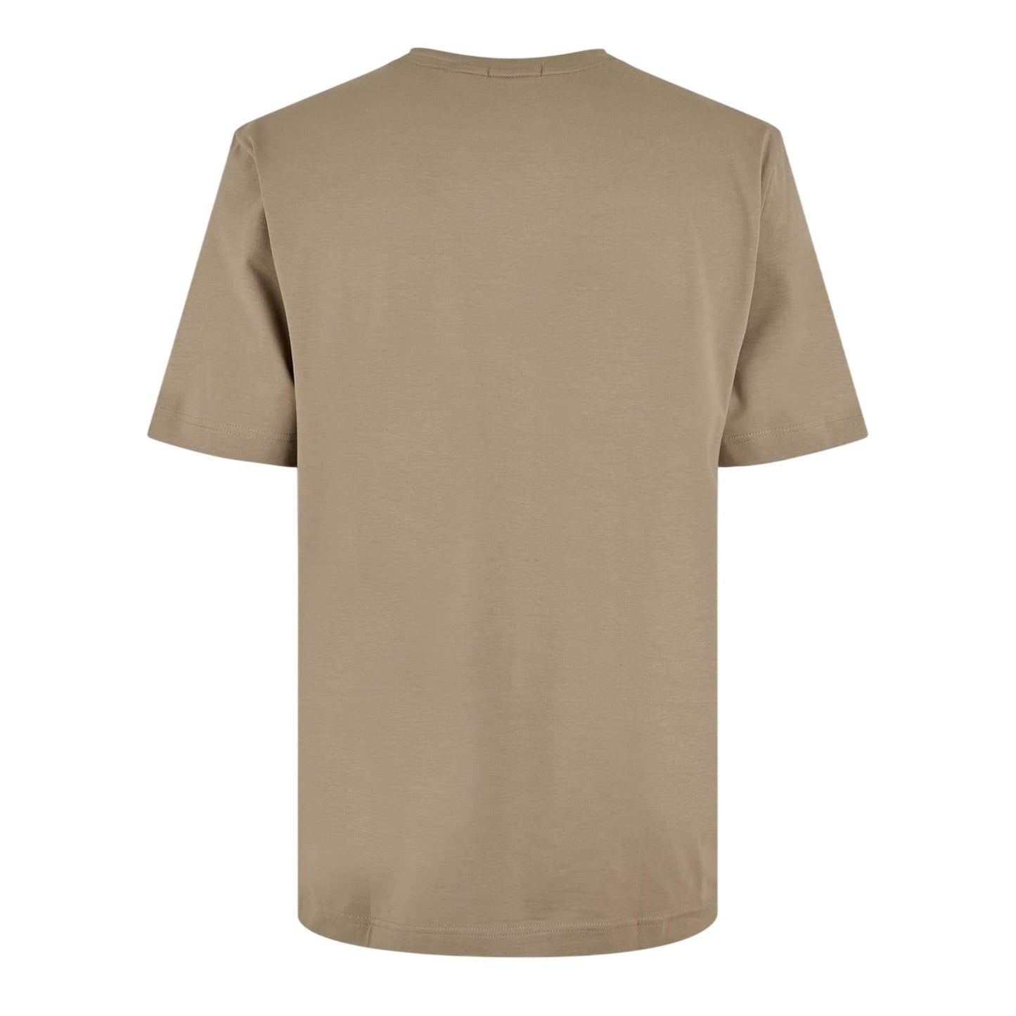 Green - Back - Boss Mens Tchup Logo Oversized T-Shirt