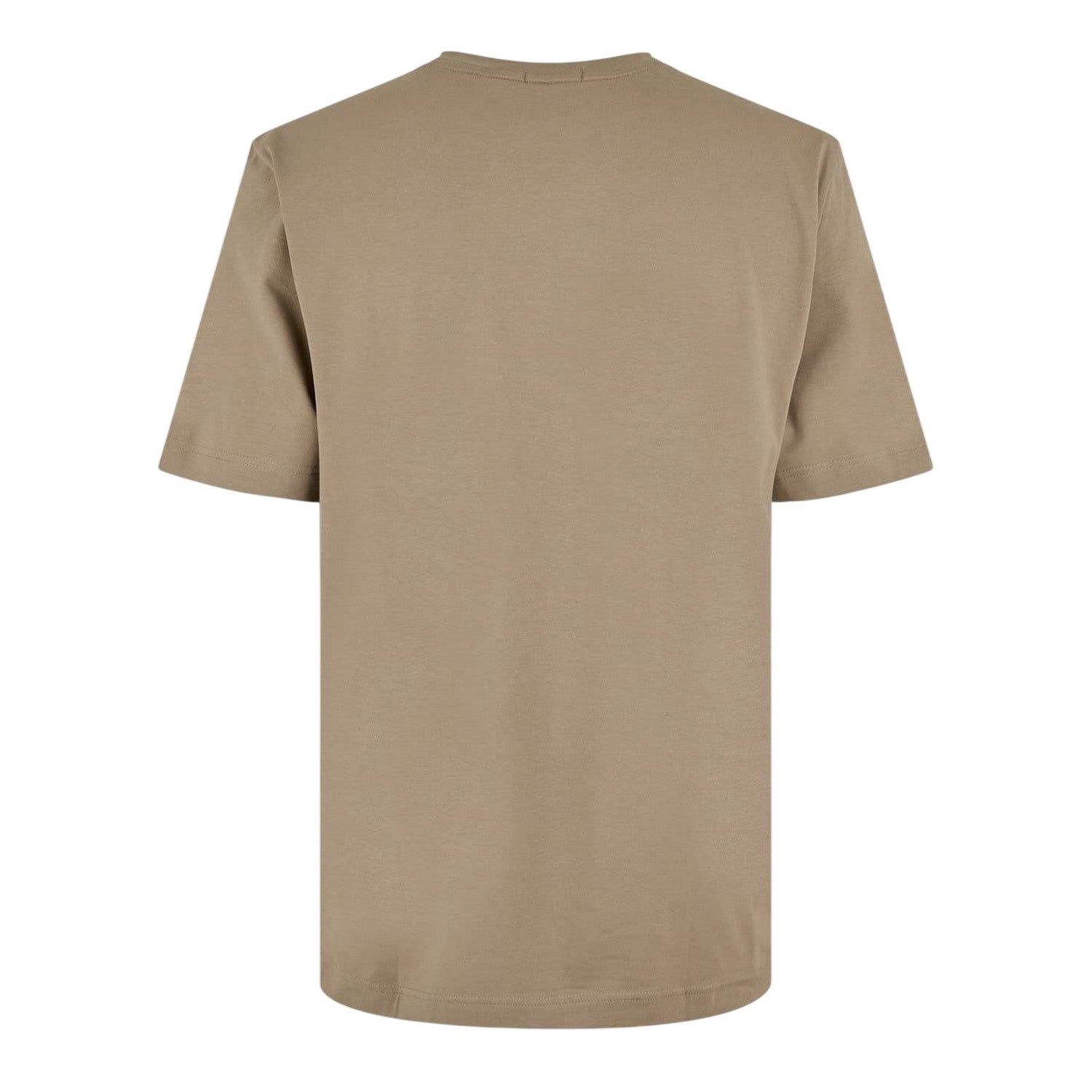 Green - Back - Boss Mens Tchup Logo Oversized T-Shirt