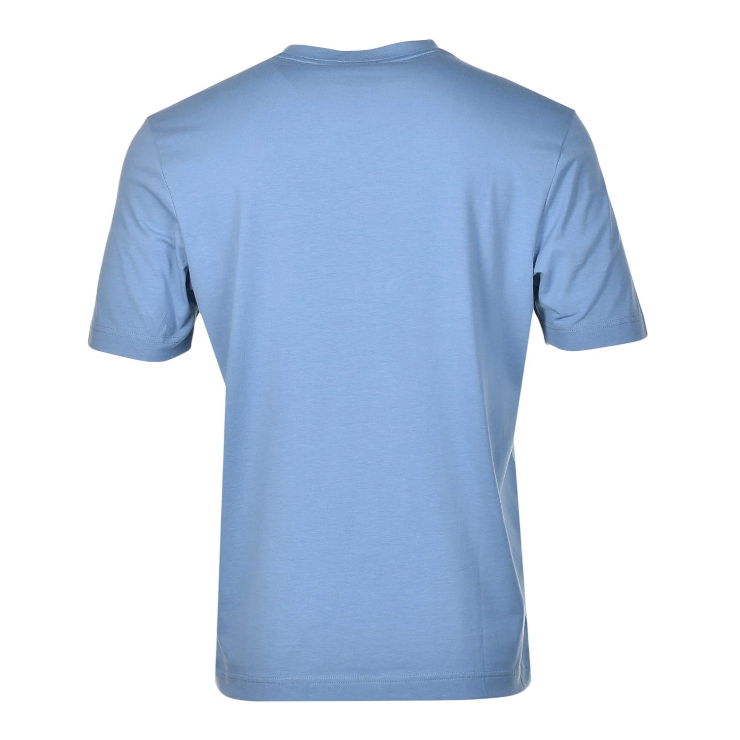 Blue - Back - Boss Mens Tchup Logo Oversized T-Shirt