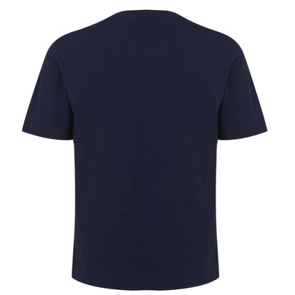 Navy - Back - Boss Mens Tchup Logo Oversized T-Shirt