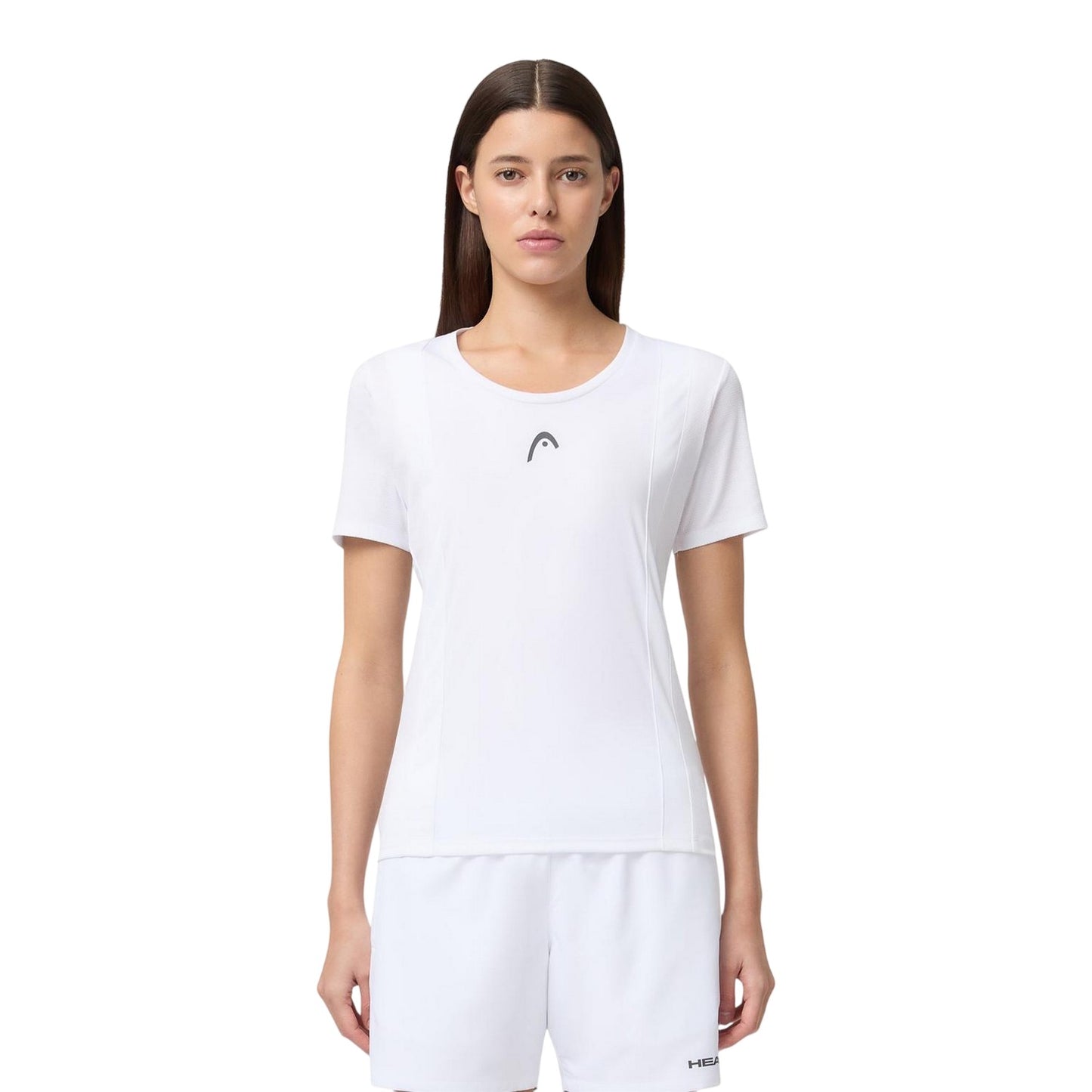 White - Lifestyle - Head Womens-Ladies Club 25 Plain T-Shirt