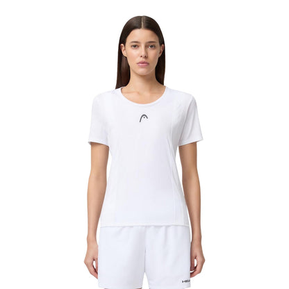 White - Lifestyle - Head Womens-Ladies Club 25 Plain T-Shirt