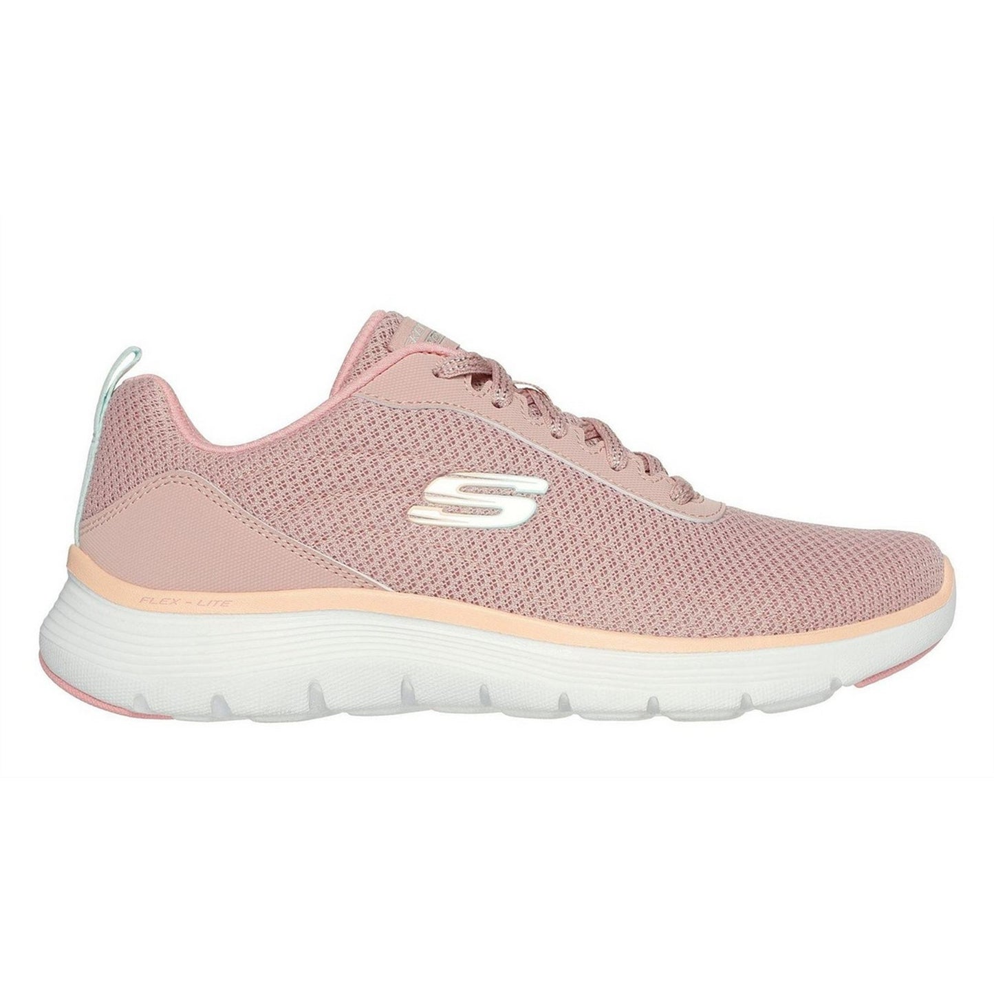 Mauve - Back - Skechers Womens-Ladies Flex Appeal 5.0 Trainers