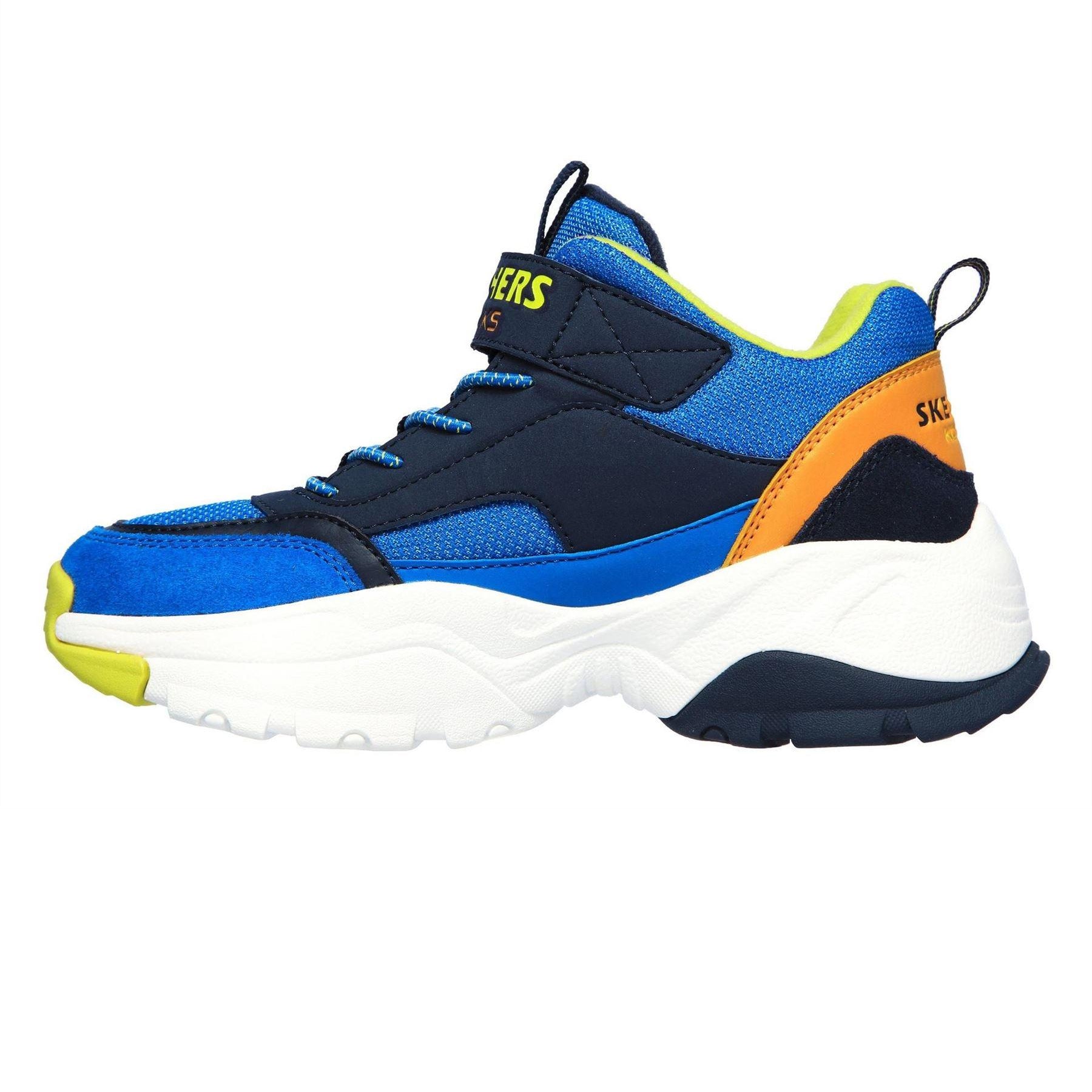 Blue - Back - Skechers Childrens-Kids Kozmiks1 Trainers