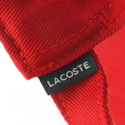 Red - Lifestyle - Lacoste Unisex Adult Adjustable Cotton Twill Baseball Cap