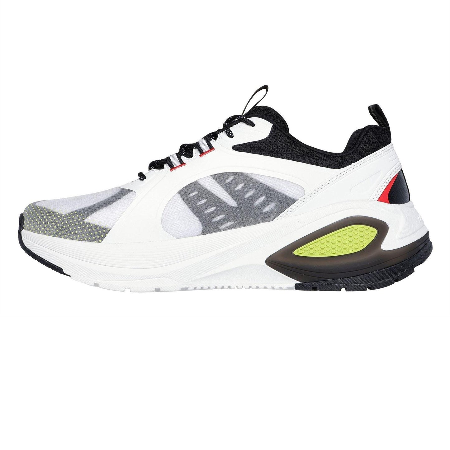 White-Green-Black - Back - Skechers Childrens-Kids Octus Trainers