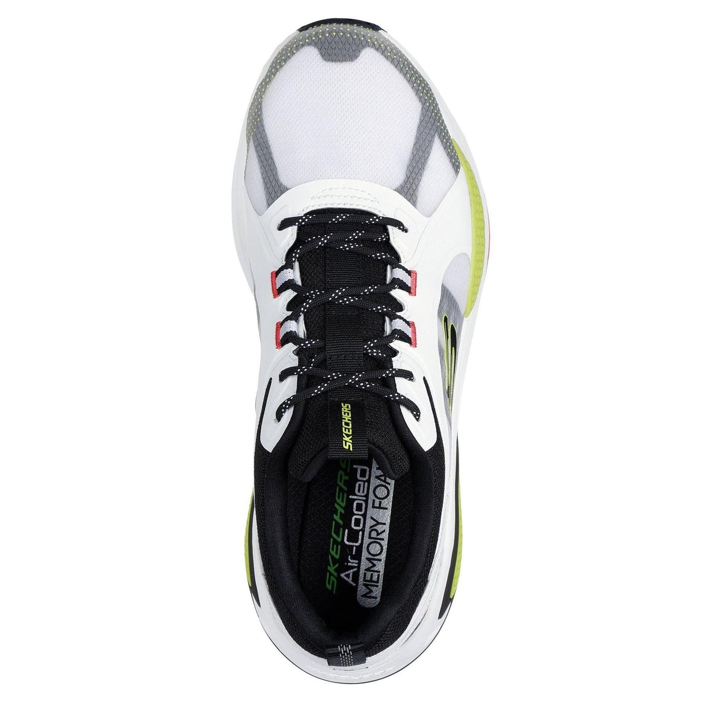 White-Green-Black - Lifestyle - Skechers Childrens-Kids Octus Trainers