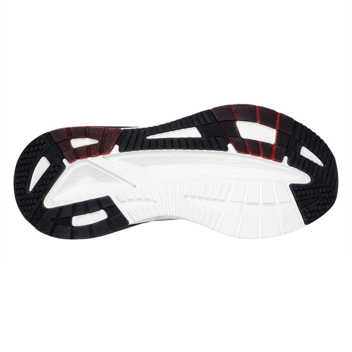 White-Green-Black - Pack Shot - Skechers Childrens-Kids Octus Trainers