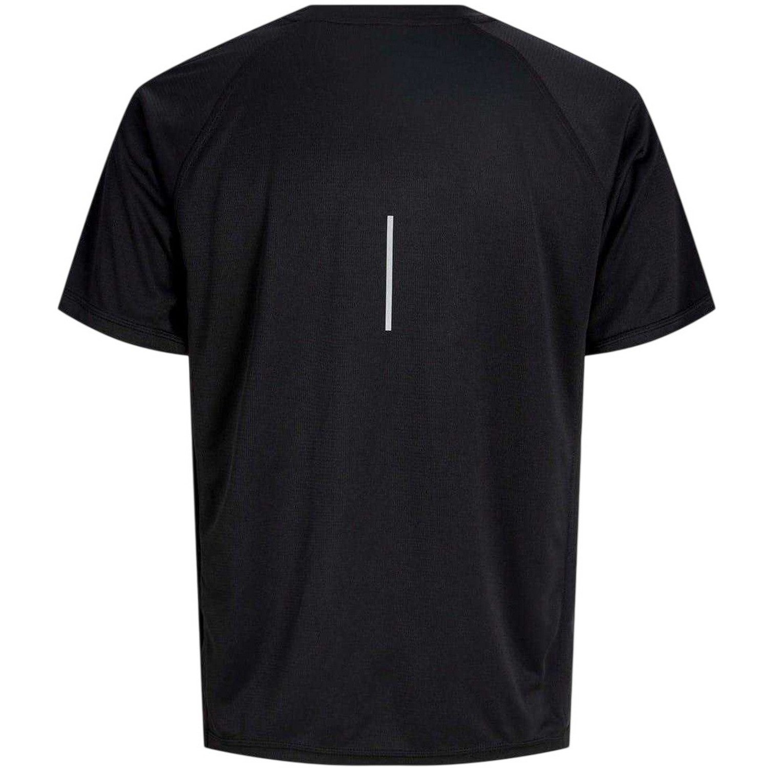 Black - Back - Jack And Jones Mens Plain Logo Active T-Shirt