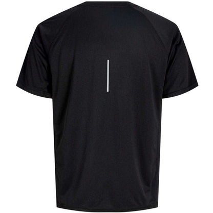 Black - Back - Jack And Jones Mens Plain Logo Active T-Shirt