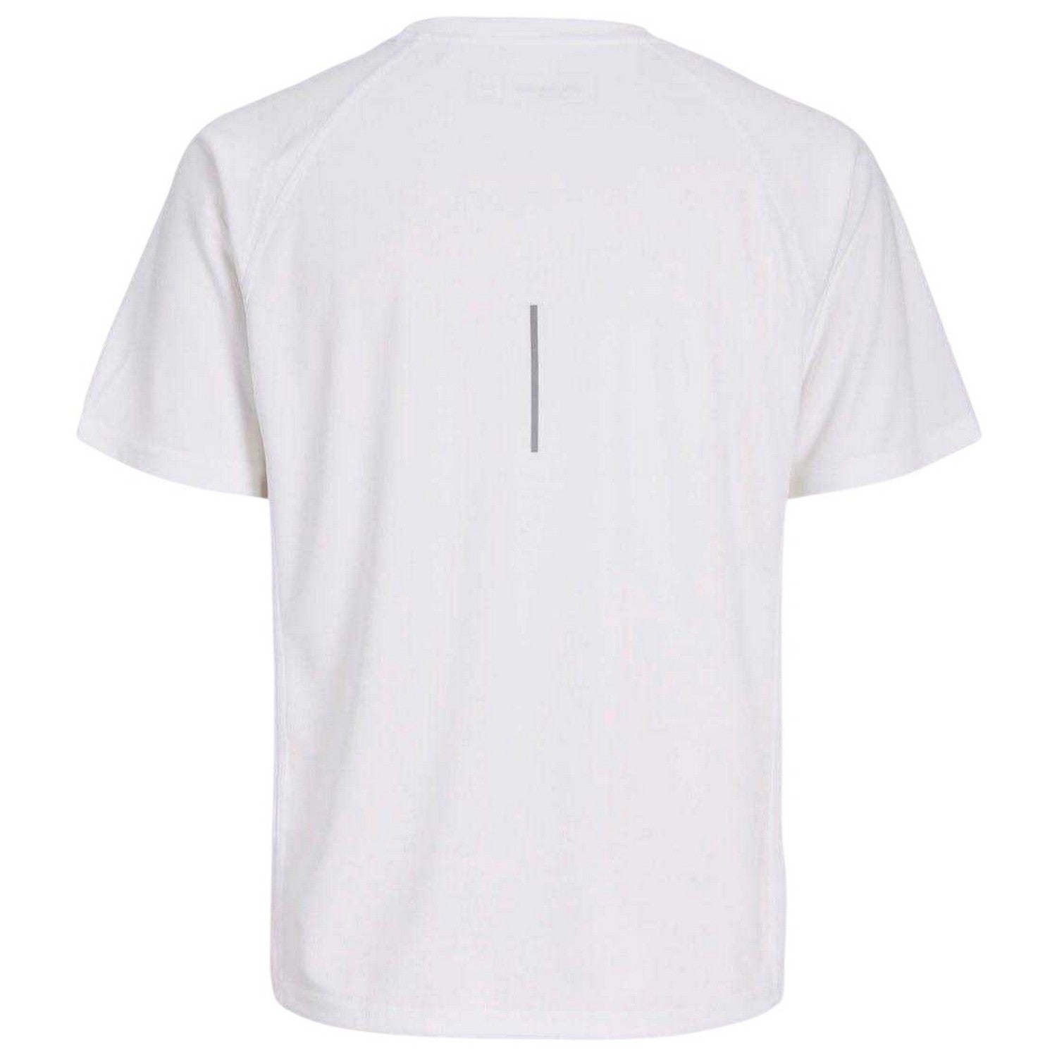 Bright White - Back - Jack And Jones Mens Plain Logo Active T-Shirt