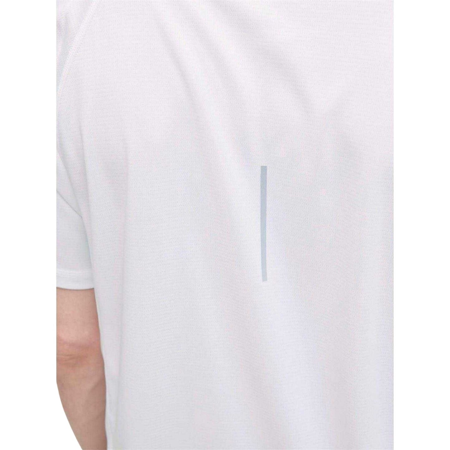 Bright White - Side - Jack And Jones Mens Plain Logo Active T-Shirt