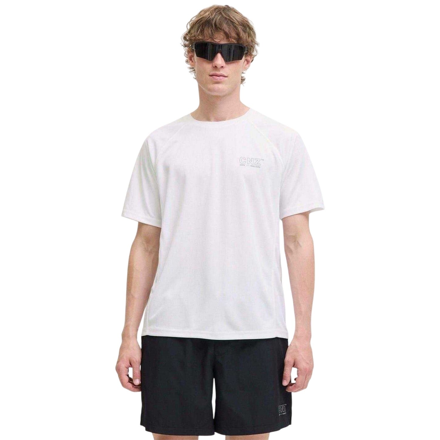 Bright White - Lifestyle - Jack And Jones Mens Plain Logo Active T-Shirt