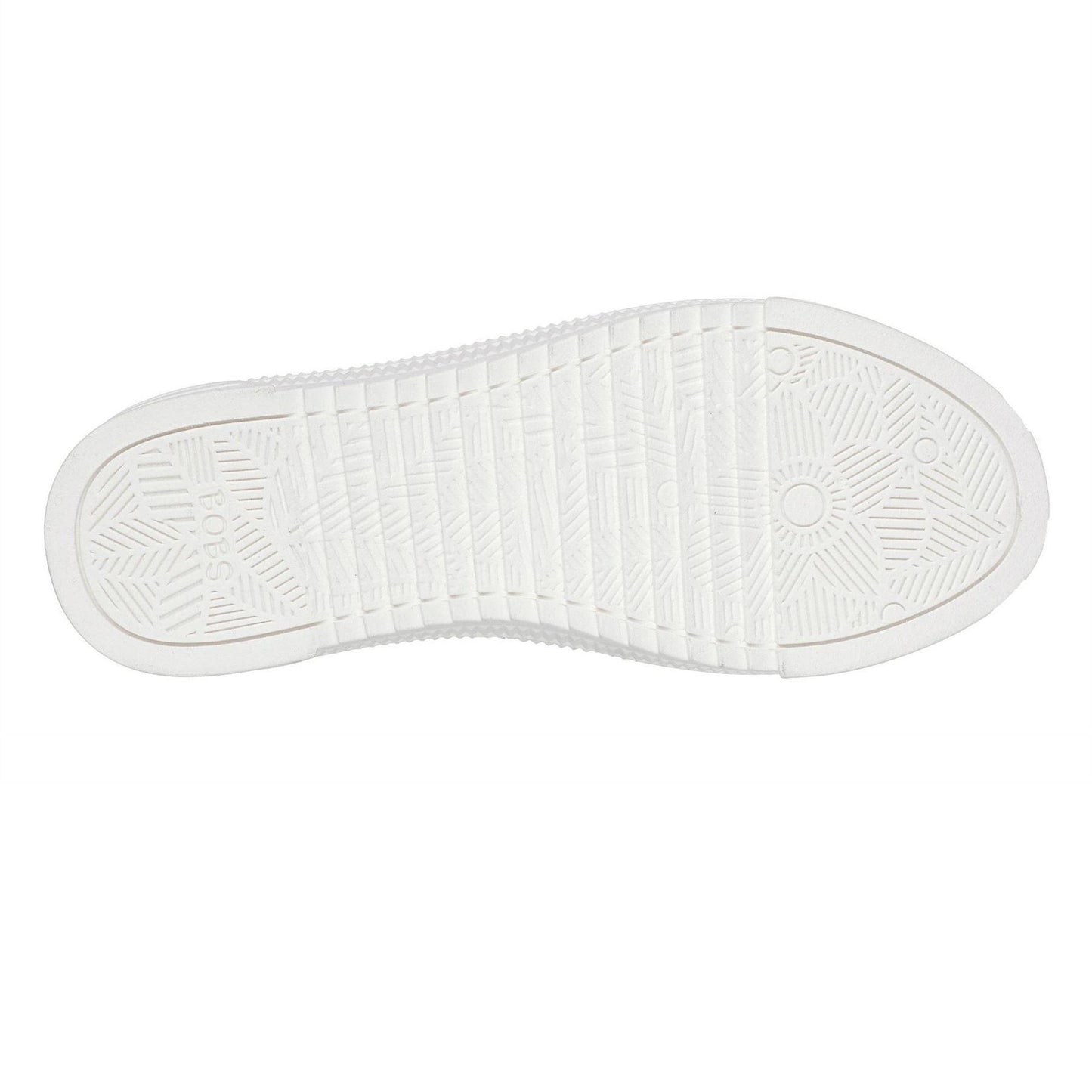 White - Pack Shot - Skechers Womens-Ladies Bobs Copa Platform Trainers