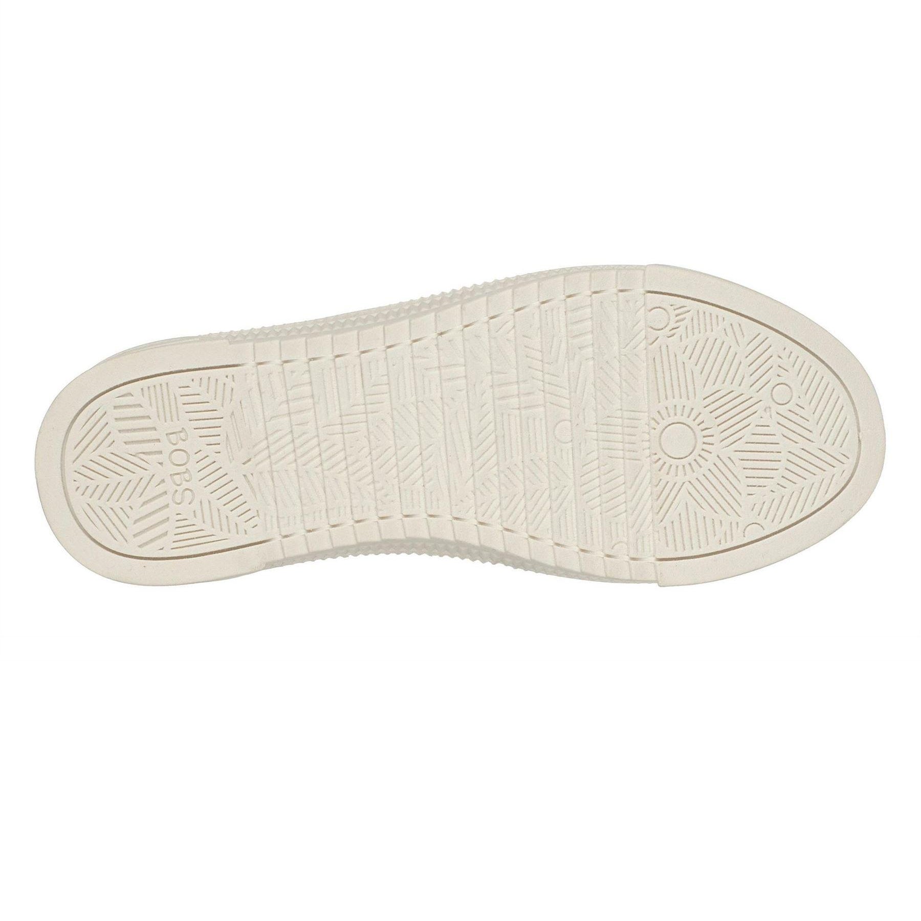 Off White - Pack Shot - Skechers Womens-Ladies Bobs Copa Platform Trainers